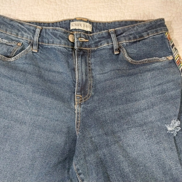 KNOX ROSE Classic Blue Women's Jeans Size 12" Cotton - Picture 6 of 16